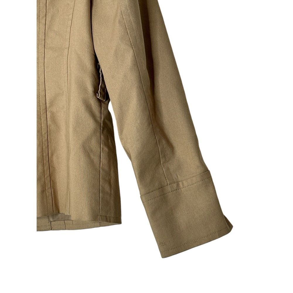 Style & Co Blazer Women Size 8 Beige Top Stretch Boho Corpcore Stretch Formal‎ - Picture 5 of 9